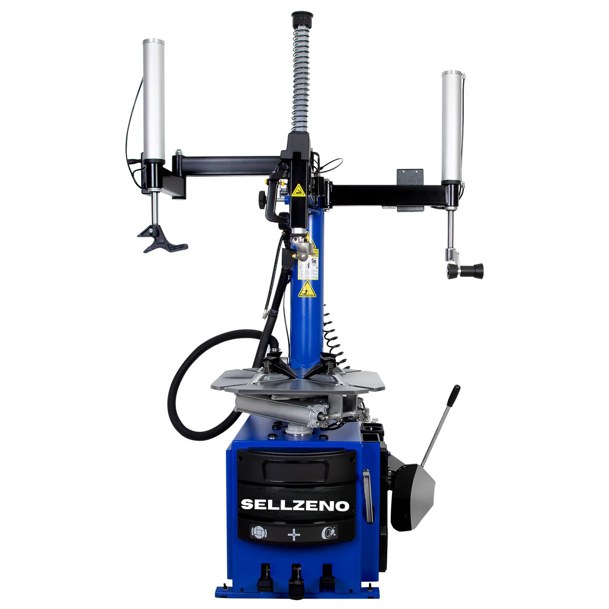 PLA-1014BH-01 Sellzeno 2 HP Swing Arm Tire Changer with Double Assist Arms & Bead Blaster - Image 1