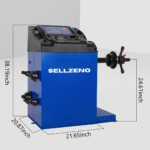 Sellzeno 2 HP Double Assist Arms Tire Changer Wheel Balancer Combo - Image 11
