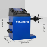 Sellzeno 2 HP Swing Arm Tire Changer Wheel Balancer Combo - Image 9
